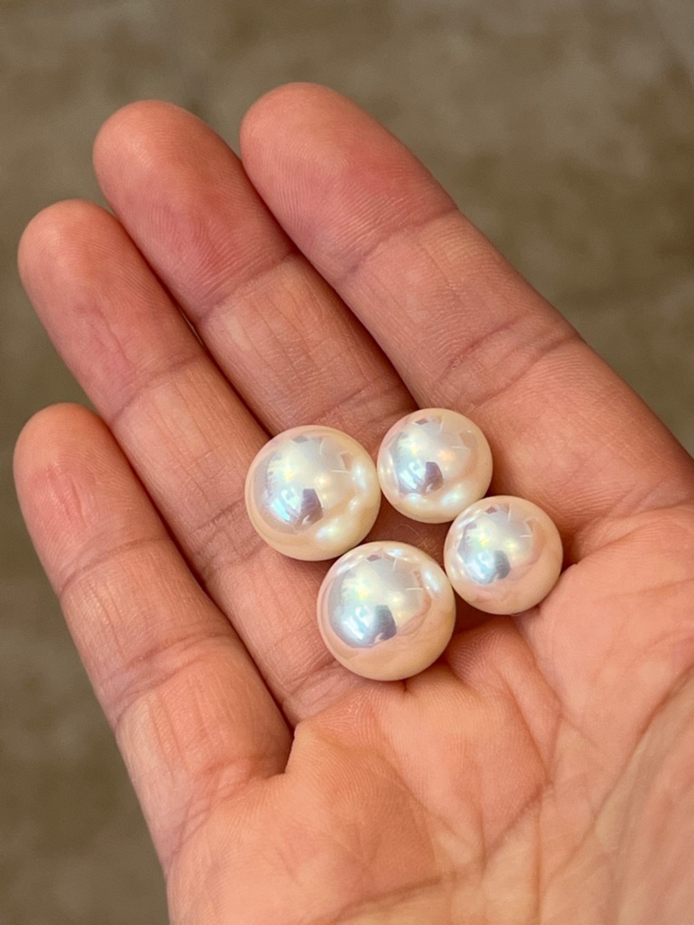 White Pearl Beads - Classic Round Pearl Jewelry Components